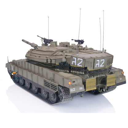 IN STOCK Heng Long RC Tank 1/16 TK7.0 3958 -1 IDF Merkava MK IV PRO Edition Metal Gearbox Sprockets Tracks Idlers Road Wheels Gift Model