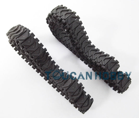 US Warehouse Henglong 1:16 Scale Plastic Tracks Replacement Parts for USA M4A3 Sherman RC Tank 3898 Model DIY