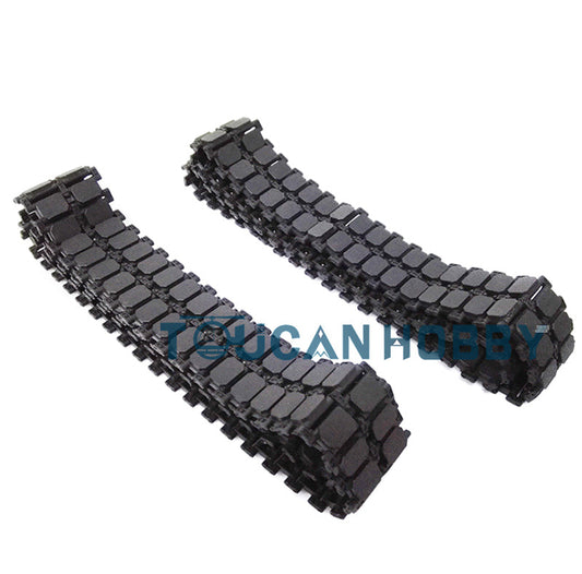 US Warehouse Henglong 1:16 Scale Plastic Tracks Replacement Part for USA M1A2 Abrams RC Tank 3918 Remote Control Model
